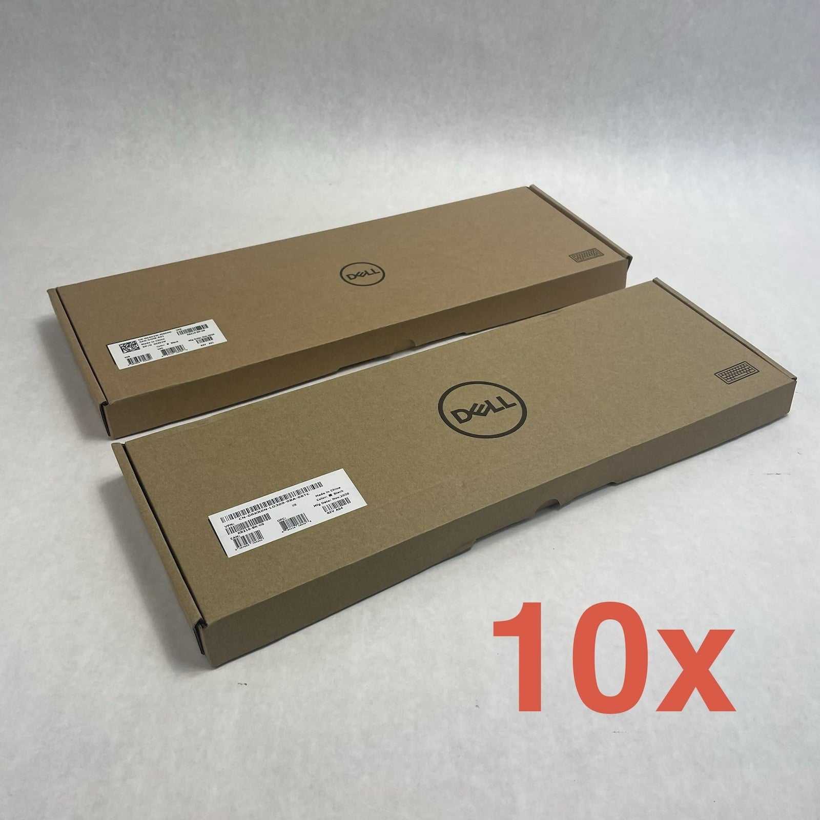Dell OEM Wired USB Black Keyboard 0G4D2W 0RKR0N Mixed Lot of 100