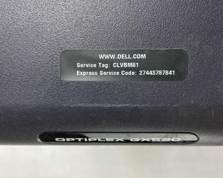 Dell Optiplex GX520 MT Intel Pentium 4 2.8GHz 1GB RAM No HDD No OS