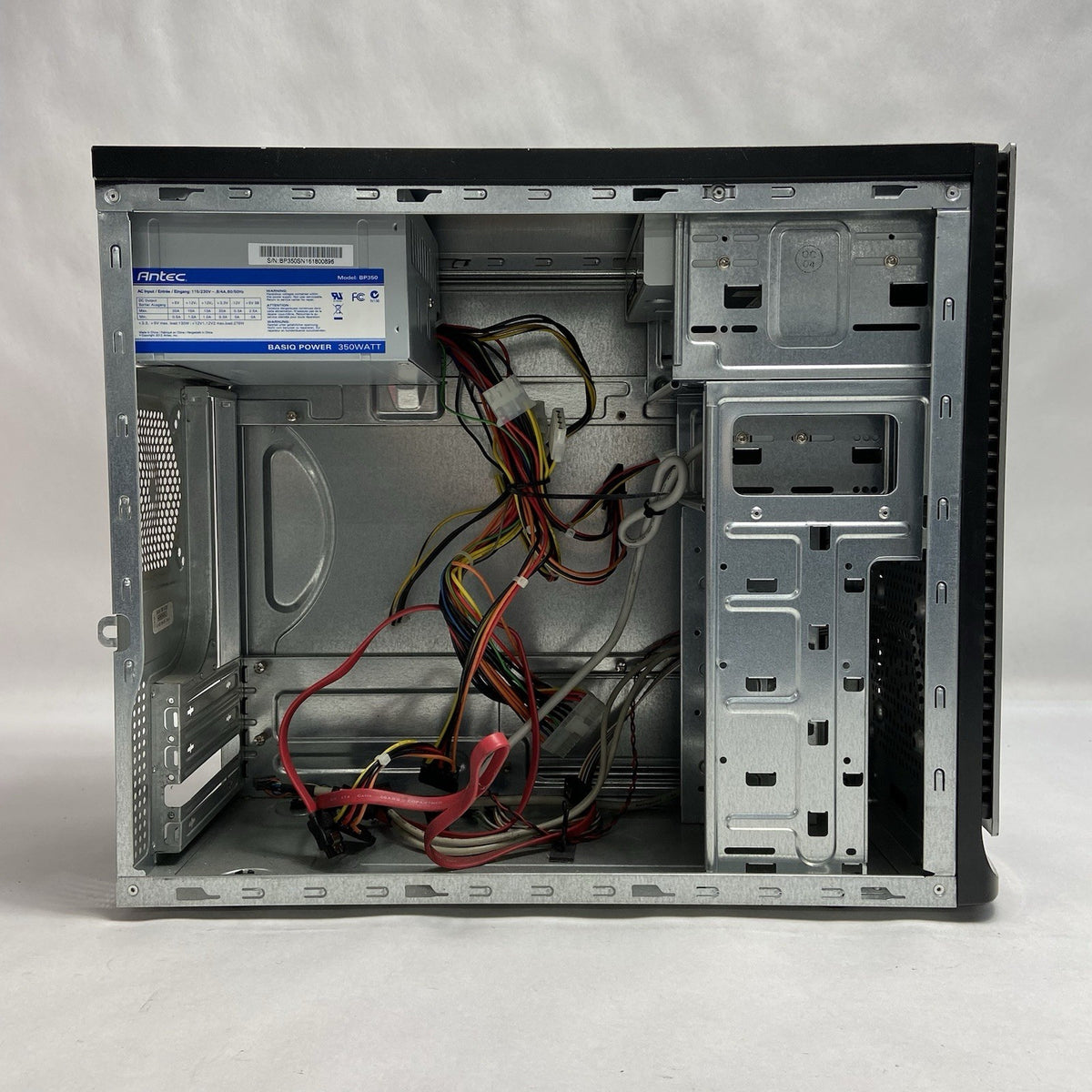 Rosewill Micro Tower Computer Case Antec BP350 350W Power Supply8