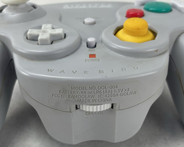 Nintendo DOL-004 GameCube Wireless WaveBird Controller Only No Reciver Untested