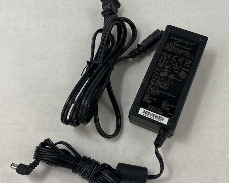 Lot of 2 Genuine OEM Ingenico PSM24W-080L6 24W 8V 3A AC Adapter