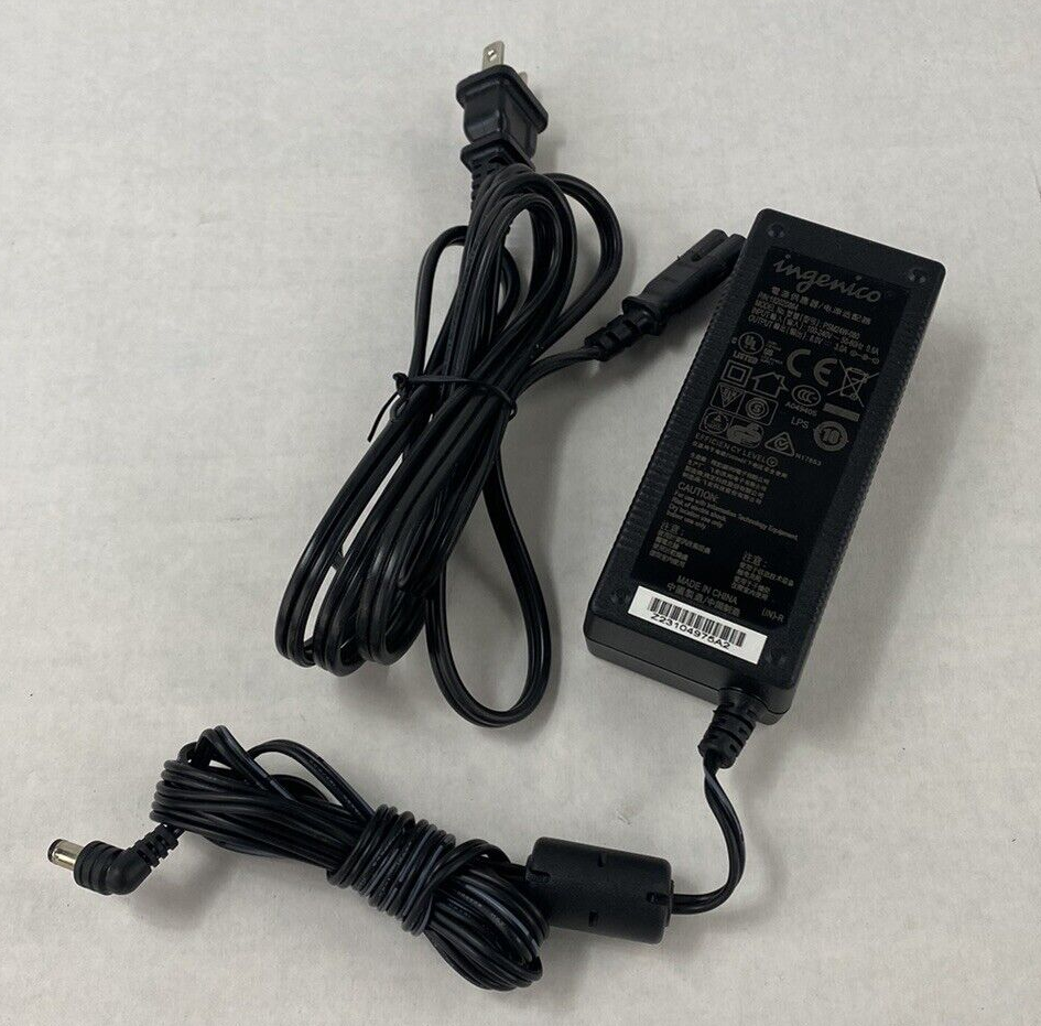 Lot of 2 Genuine OEM Ingenico PSM24W-080L6 24W 8V 3A AC Adapter