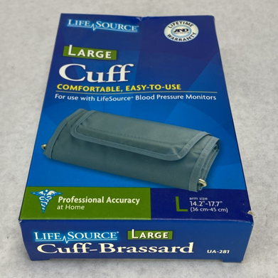 Life Source UA-281 Replacement Blood Pressure Cuff 14.2"-17.7" (Lot of 8)