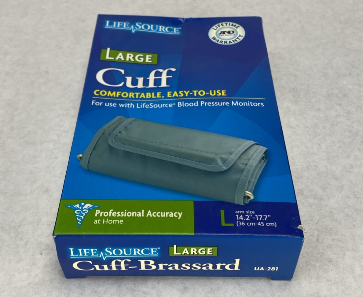 Life Source UA-281 Replacement Blood Pressure Cuff 14.2"-17.7" (Lot of 8)