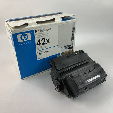 HP LaserJet 42X Q5942X High Volume Black Print Cartridge - Open Box Unused