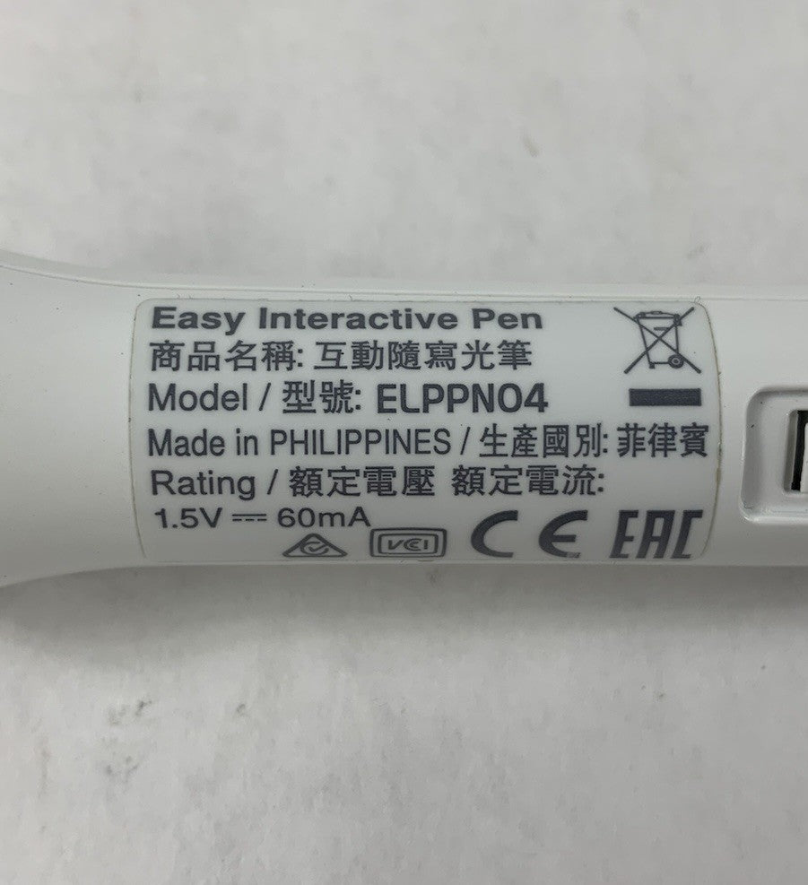 Epson ELPPN04 Easy Interactive Pen Blue Drawing Tool Power Tested7