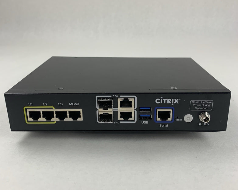 Citrix Systems NS-SDW-210 SD-WAN Tested Reset No Antenna No AC Adapter 3x Legs