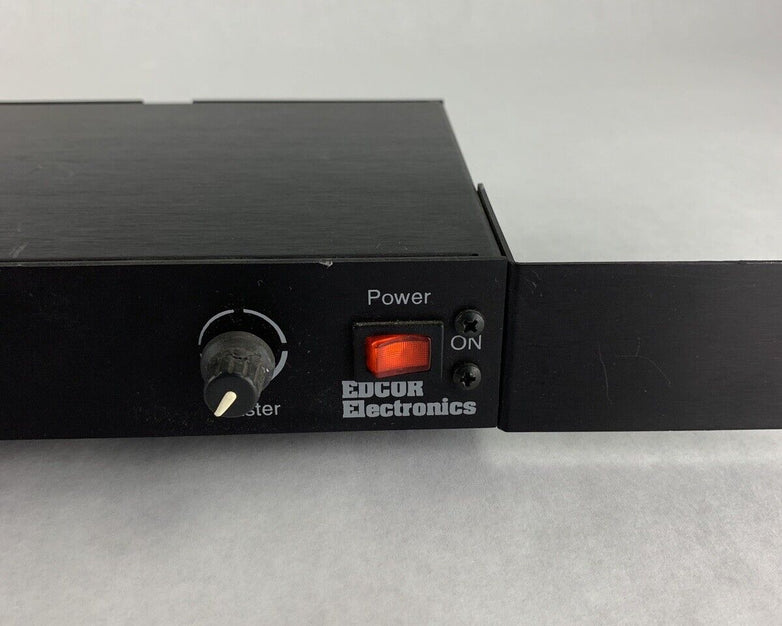 Edcor Electronic MX100PX Programable Microphone Mixer Power Tested