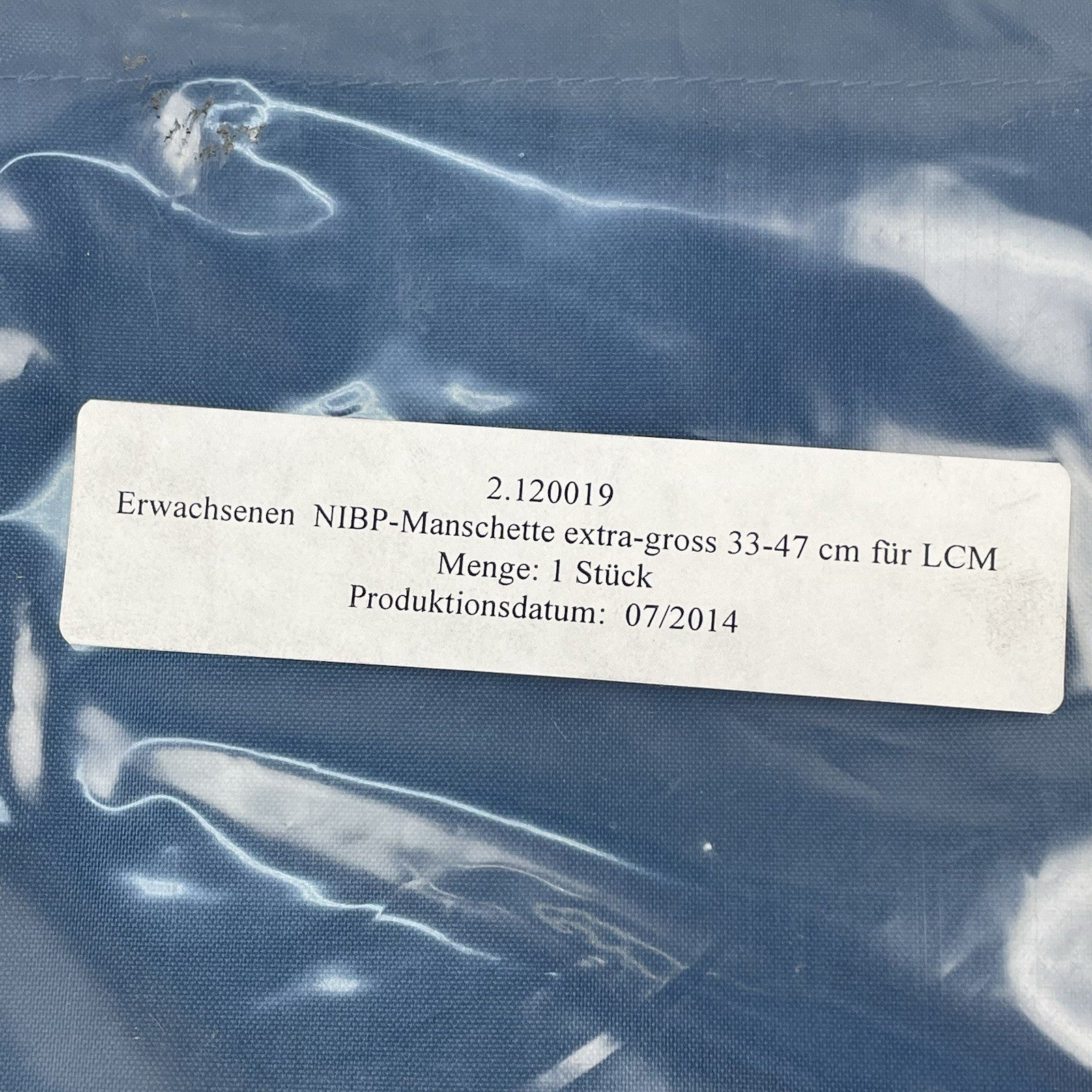 Calibrated V-LOK Cuff (33-47cm) Baumanometer Schiller 2.120019 Change 763485824