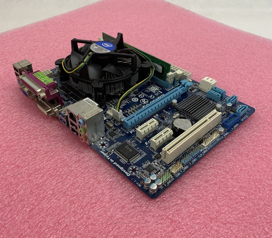 Gigabyte GA-B75M-D3V Motherboard Intel Core i3-3220 3.3GHz 8GB RAM No Shield
