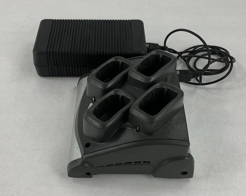 Symbol SAC9000-4000 4-Bay Battery Charger w/PWRS-14000-241R Power Supply