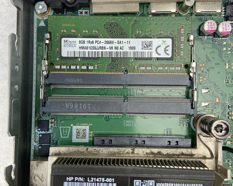 HP ProDesk 405 G4 MFF AMD Ryzen 5 Pro 2400GE 3.2GHz 4GB RAM No AC/HDD/OS