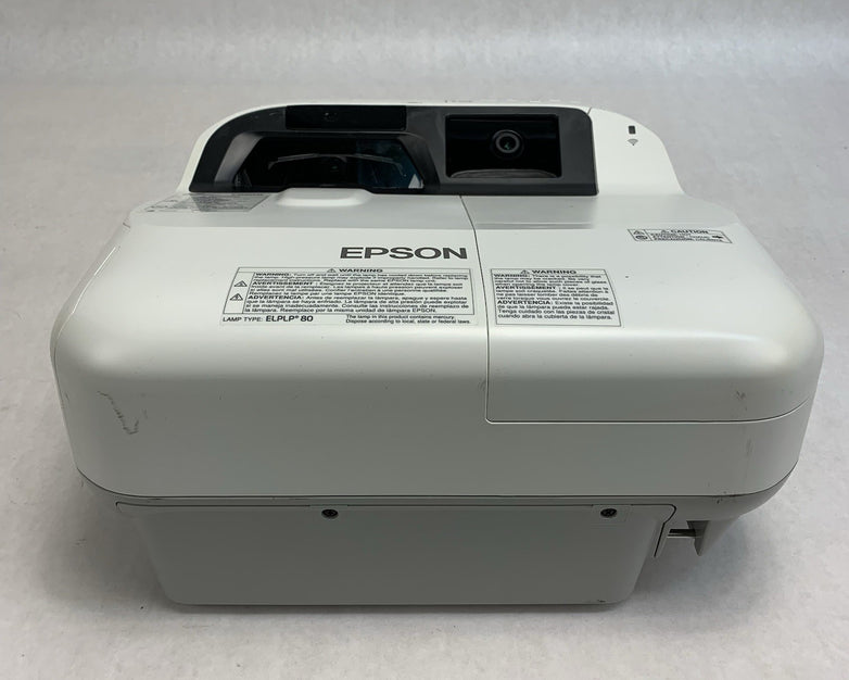 Epson H599A BrightLink 595Wi LCD Lamp Projector 1800 Lamp Hours - No Remote