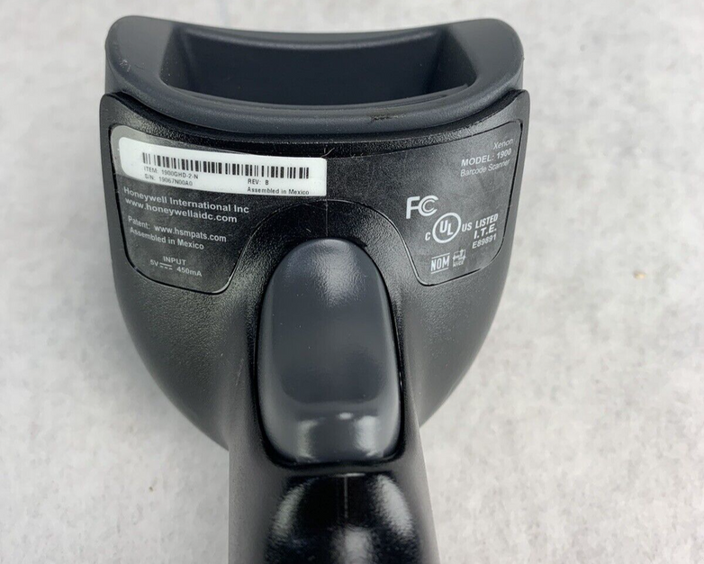 Parts or Repair Lot of 2 Honeywell Xenon 1900 Handheld Barcode Scanner