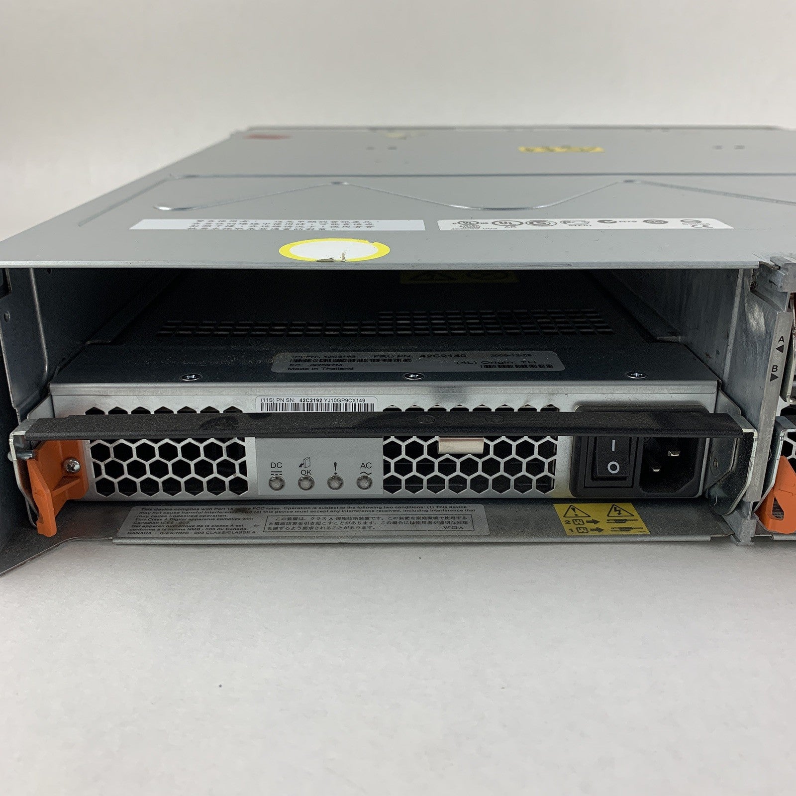 IBM 1727-HC1 EXP3000 13N1972 Enclosure Barebones Chassis Dual PSU No HDDs