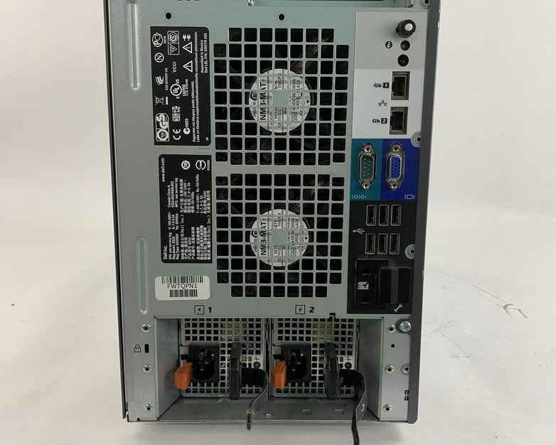 Dell PowerEdge T610 Server 2x Intel Xeon E5620 2.4GHz 16GB RAM No OS/HDD