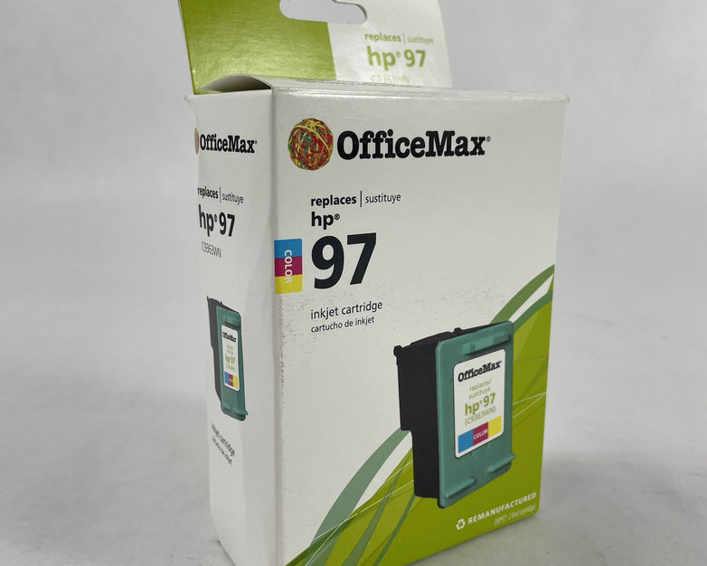 OfficeMax C9363WN HP 97 Tri-Color Ink Printer Cartridge Open Box