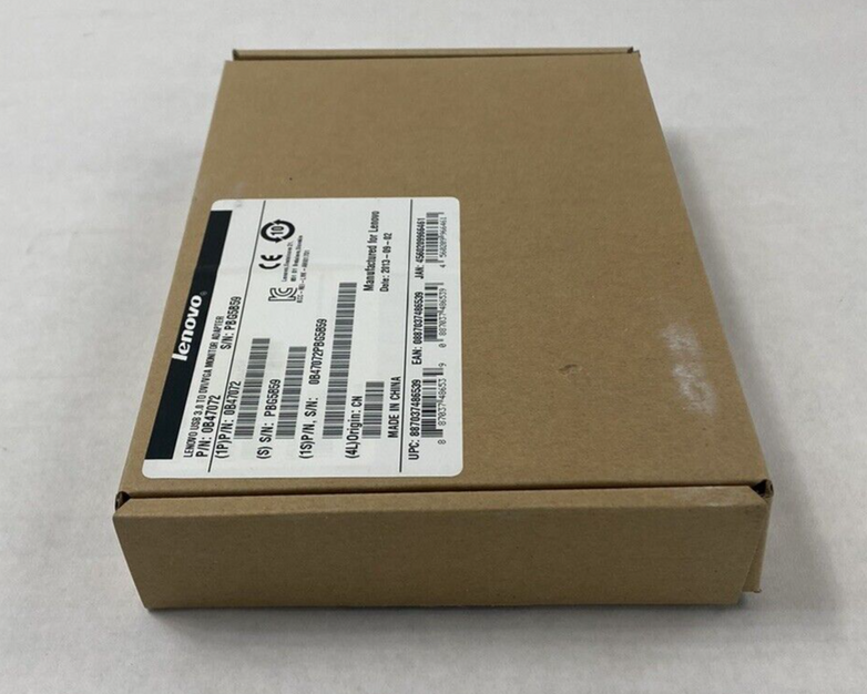 Lot of 2 Lenovo USB 3.0 to DVI/VGA Monitor Adapters Untested