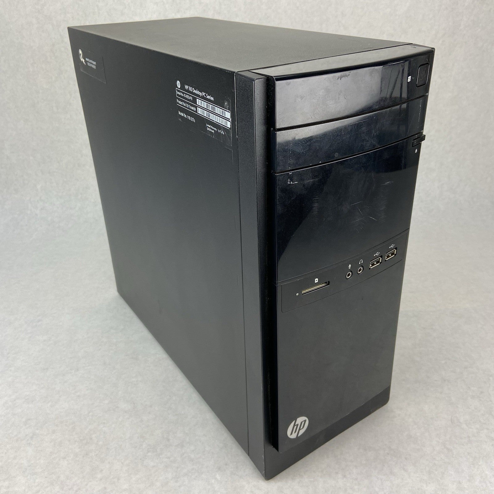 HP 110-217C MT AMD A4-5000 1.5GHz 4GB RAM No HDD No OS0