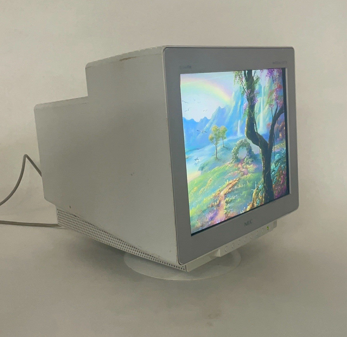 NEC FE770 MultiSync 16' CRT VGA Computer Monitor Tested