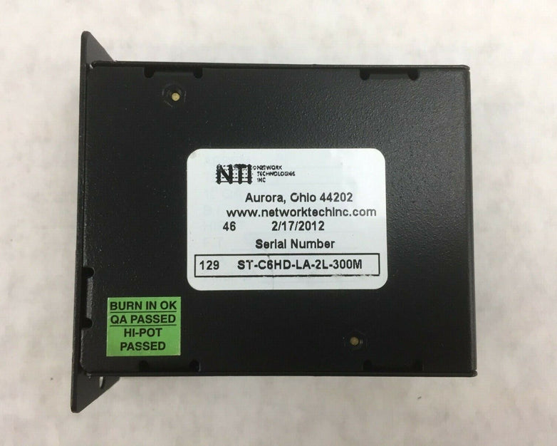 NTI Xtendex Local Unit HDMI ST-C6HDMI-LA-2l-300M - 2 IR Outs CATx-2 with adapter