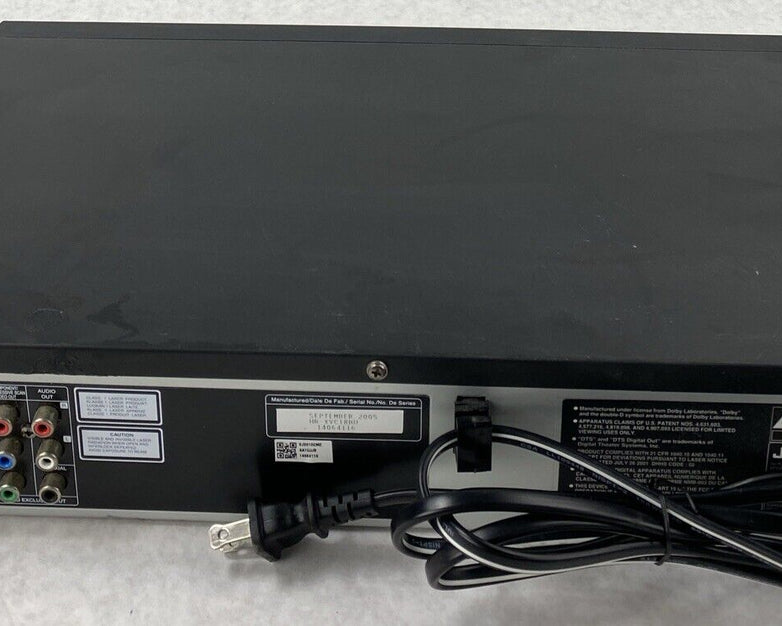 JVC HR-XVC16 Hi-Fi SQPB VHS Cassette Recorder VCR DVD Player Combo For Parts
