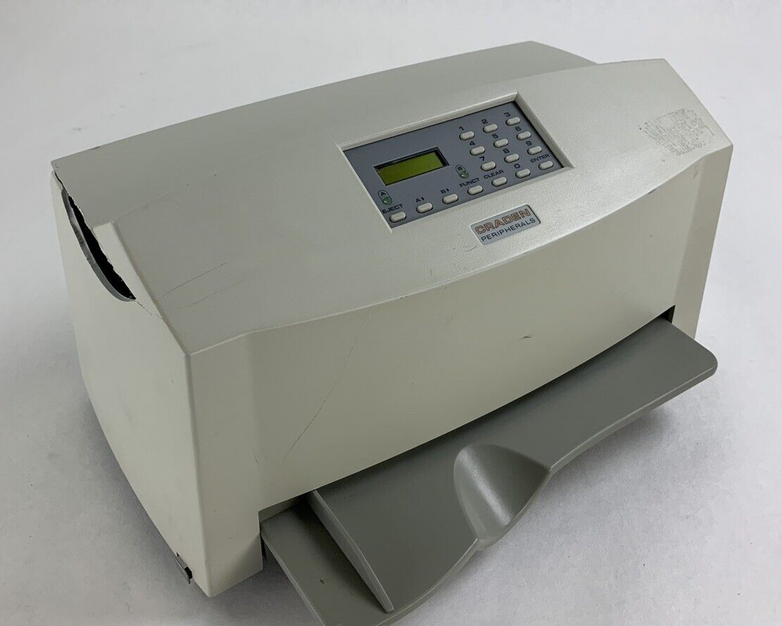 Craden Peripherals DP9 Passbook/Transcation Printer No Ribbon Bad Carriage Parts