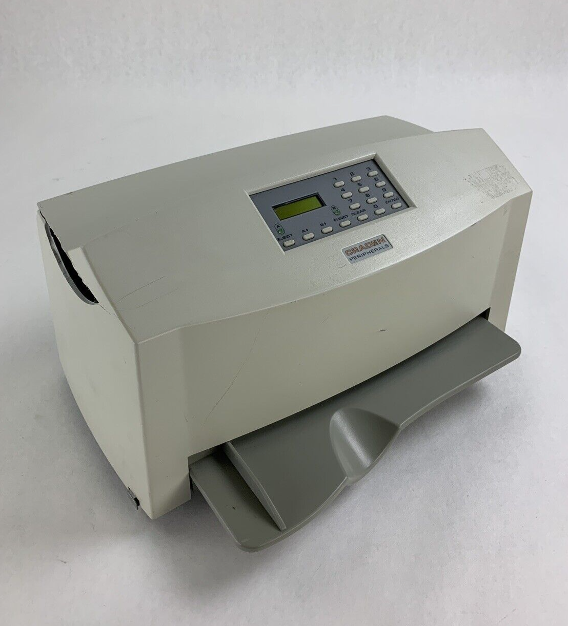 Craden Peripherals DP9 Passbook/Transcation Printer No Ribbon Bad Carriage Parts