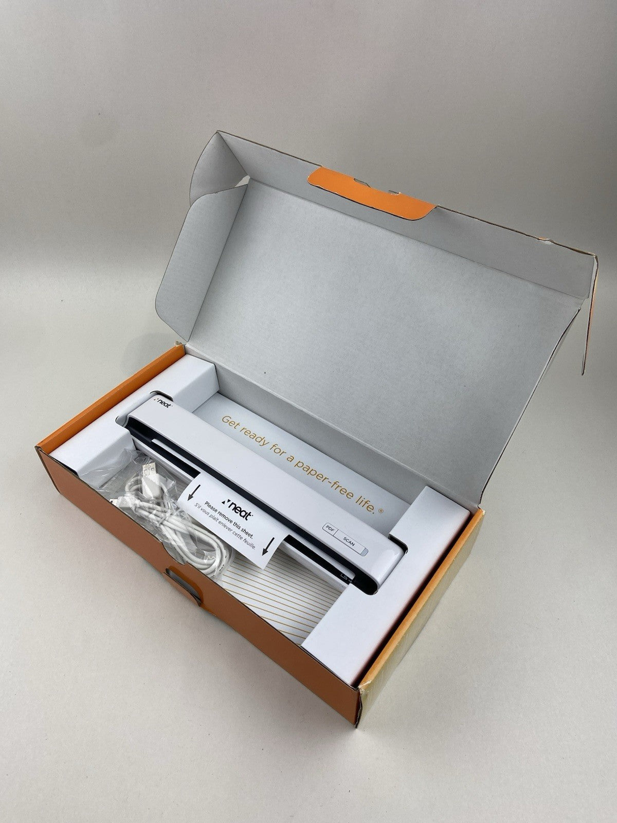 Neat NM-1000 Portable Scanner Receipt Documents With Box, USB2