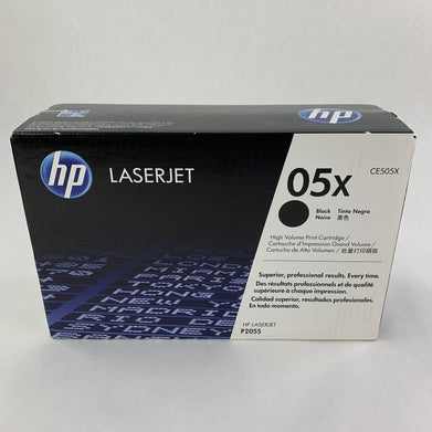 HP CE505X Laserjet Toner 05X Black Toner Cartridge OEM Box Sealed New