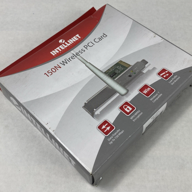 Intellinet 150N Wireless PCI Card with 3dBi Detachable Dipole Antenna