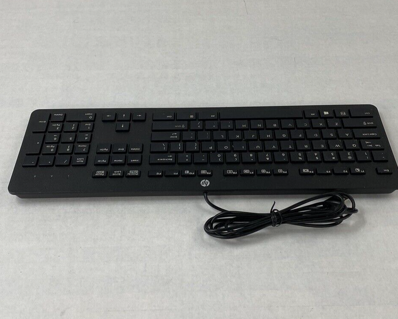 Lot of 3 HP KBAR211 USB Slim Keyboard Tested