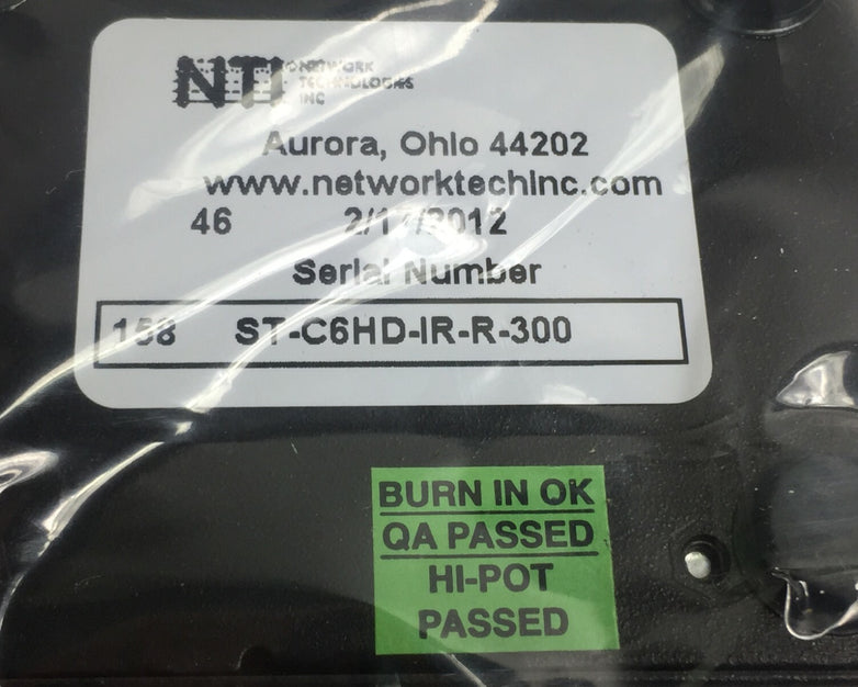 NTI ST-C6HD-IR-R-300 Xtendex Remote Unit Only
