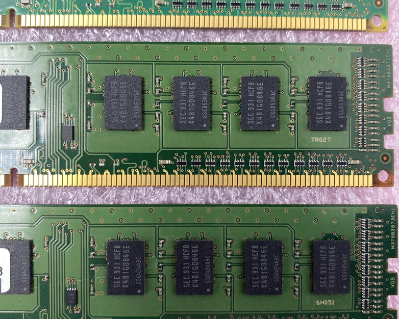 Lot( 8 ) 1GB Samsung M378B2873EH1-CF8 PC3-8500 DDR3-1066 Desktop RAM Memory