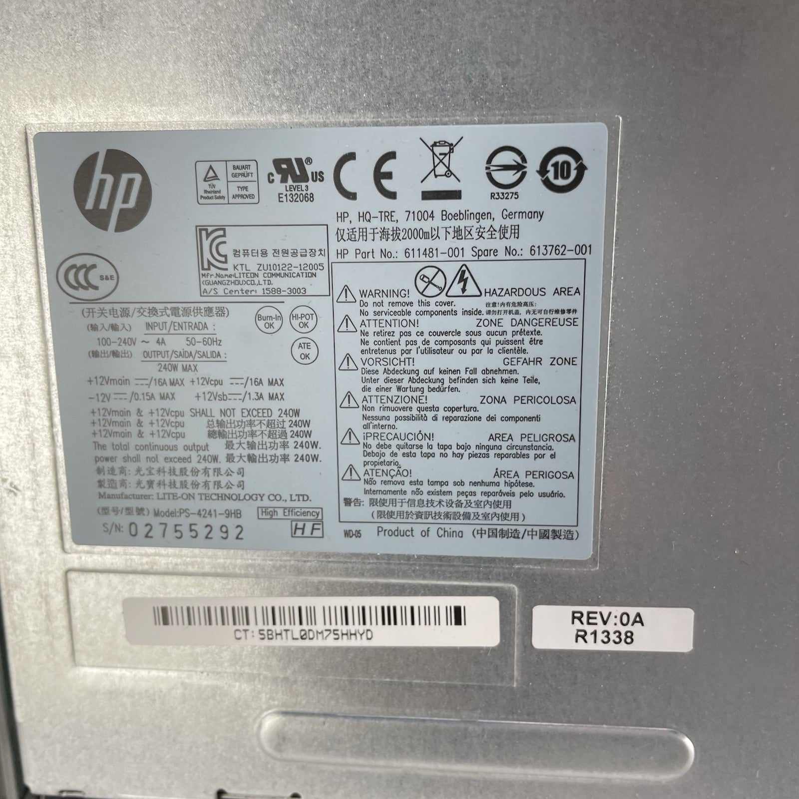 HP Compaq Pro 6305 SFF AMD A4-5300B 3.4 GHz 4 GB RAM No HDD No OS