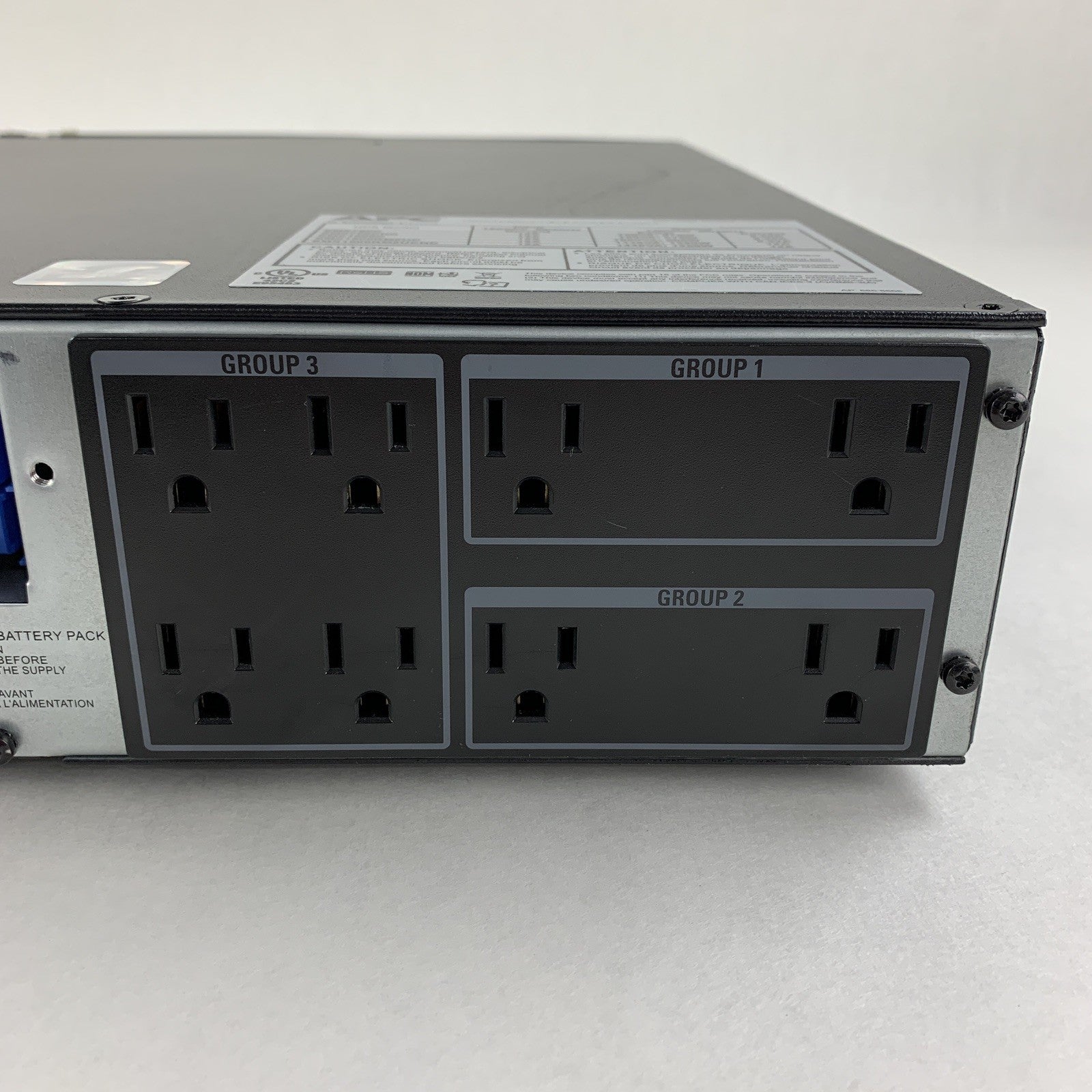 APC SMX1500RM2UCNC Battery Backup UPS w/ AP9630 No Batt No Caddy No FacePlate