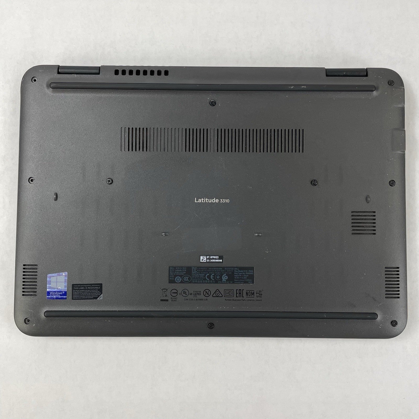 Dell Latitude 3310 13.3" i5-8265U 1.60 GHz 8 GB RAM No SSD/OS/AC/Batt - READ15