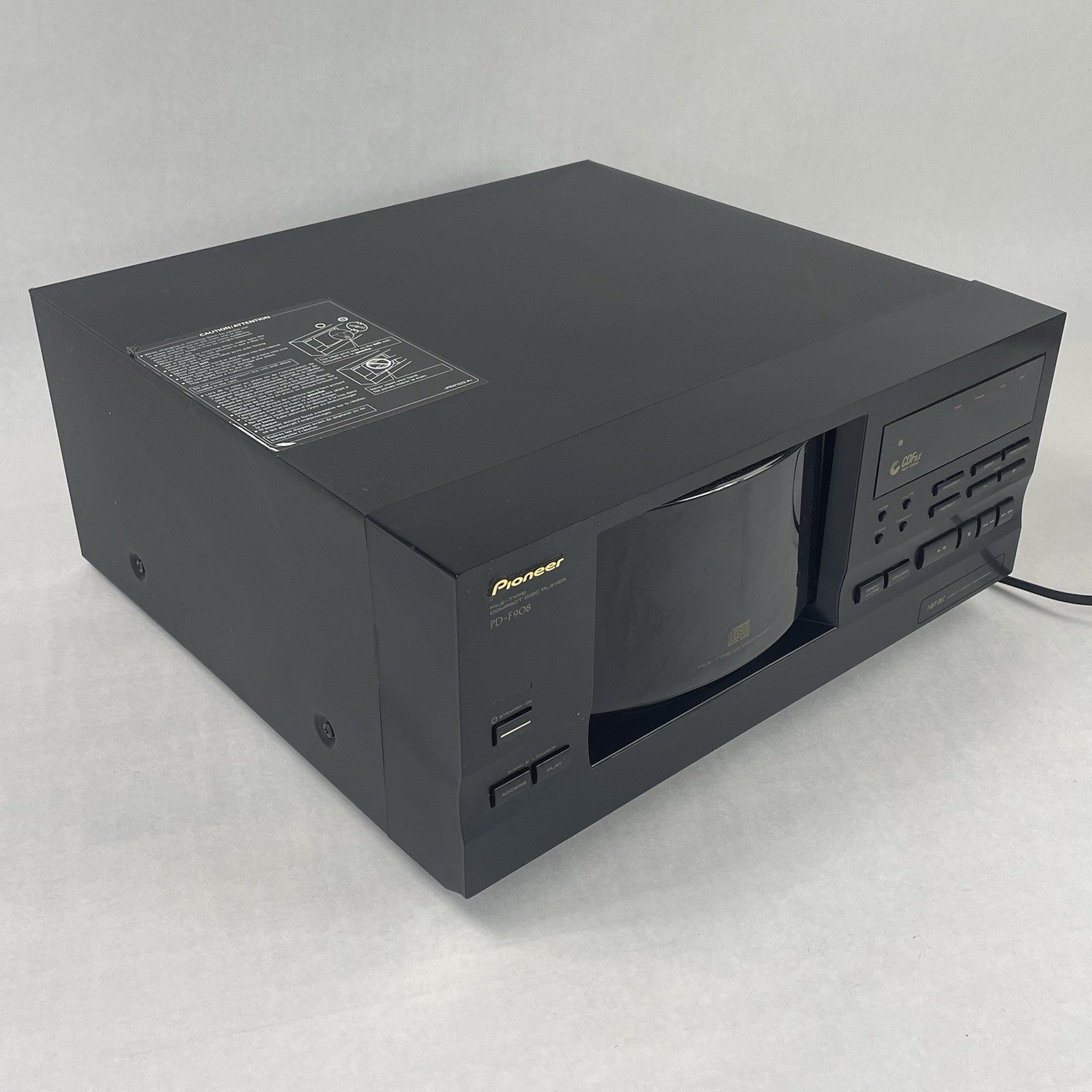 Pioneer PD-F908 File Type Compact Disc Player 101 CD Changer For Parts