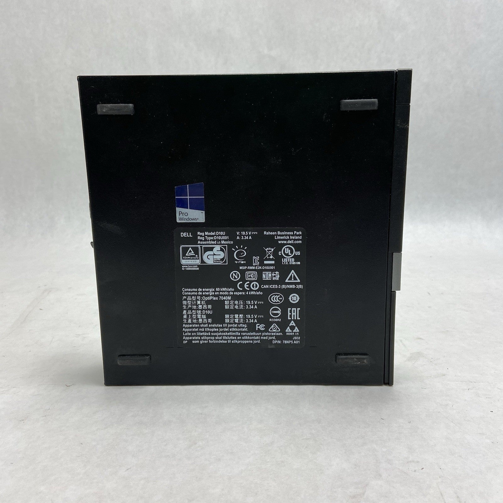 Dell Optiplex 7040 Micro Intel Core i5-6500T 2.5GHz 8GB RAM No HDDOSAC4