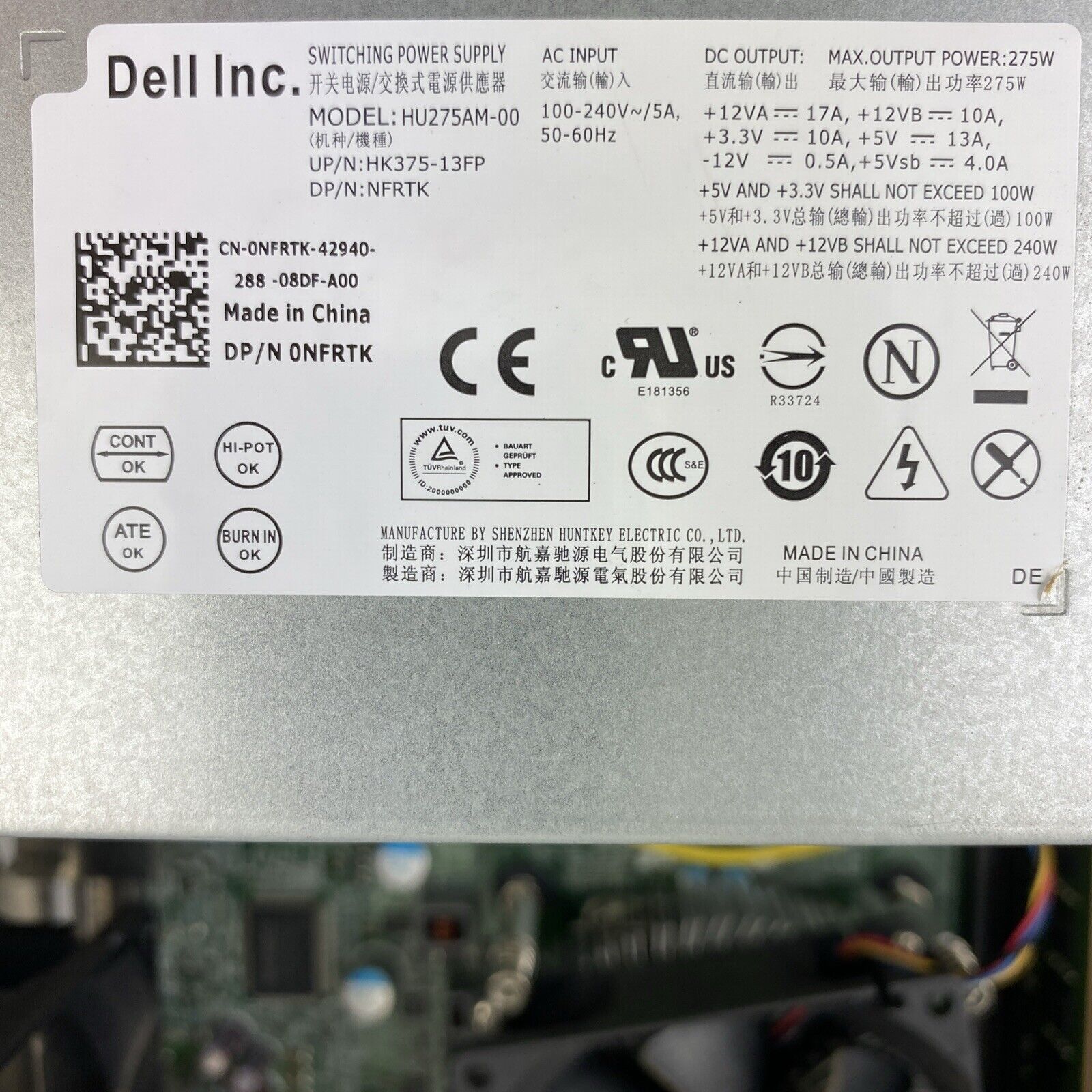 Dell Optiplex 7010 MT Intel Core i3-3220 3.30GHz CPU 4GB RAM No HDD No COA