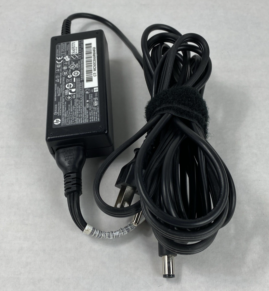 HP Spare Part No. 677774 65W 19.5V 3.33A AC Adapter Large Tip (Lot of 5)
