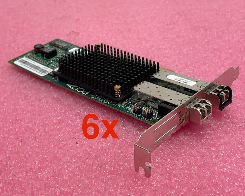 Emulex IBM P002181-01B LightPulse 8GB Dual Port PCI-E Fiber Channel Lot of 6
