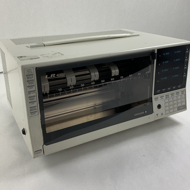 Yokogawa LR4100E Multipen Recorder 371141 -B-0/D/FDD Powers On