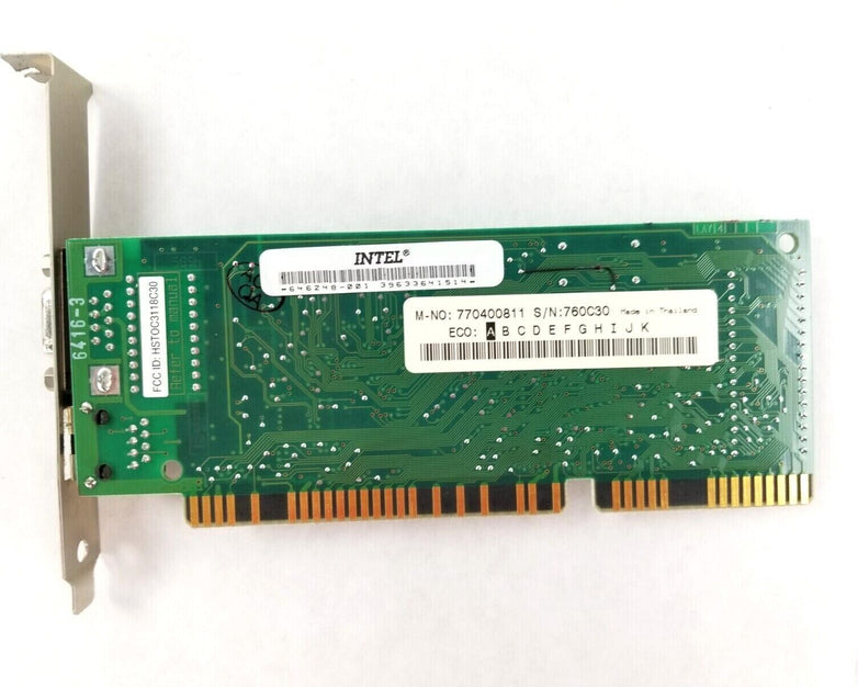 Intel 646248-001 ISA 16/4 Token Ring Adapter 770400811 200092400