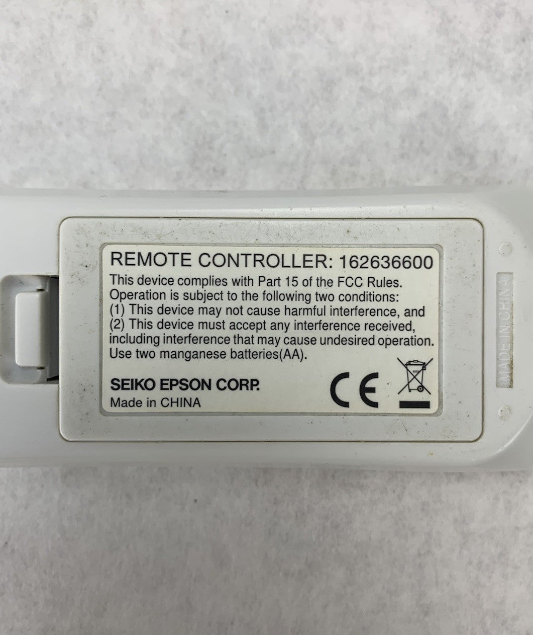 Epson 162636600 Remote Control For Epson PowerLite Projector (Lot of 4)7