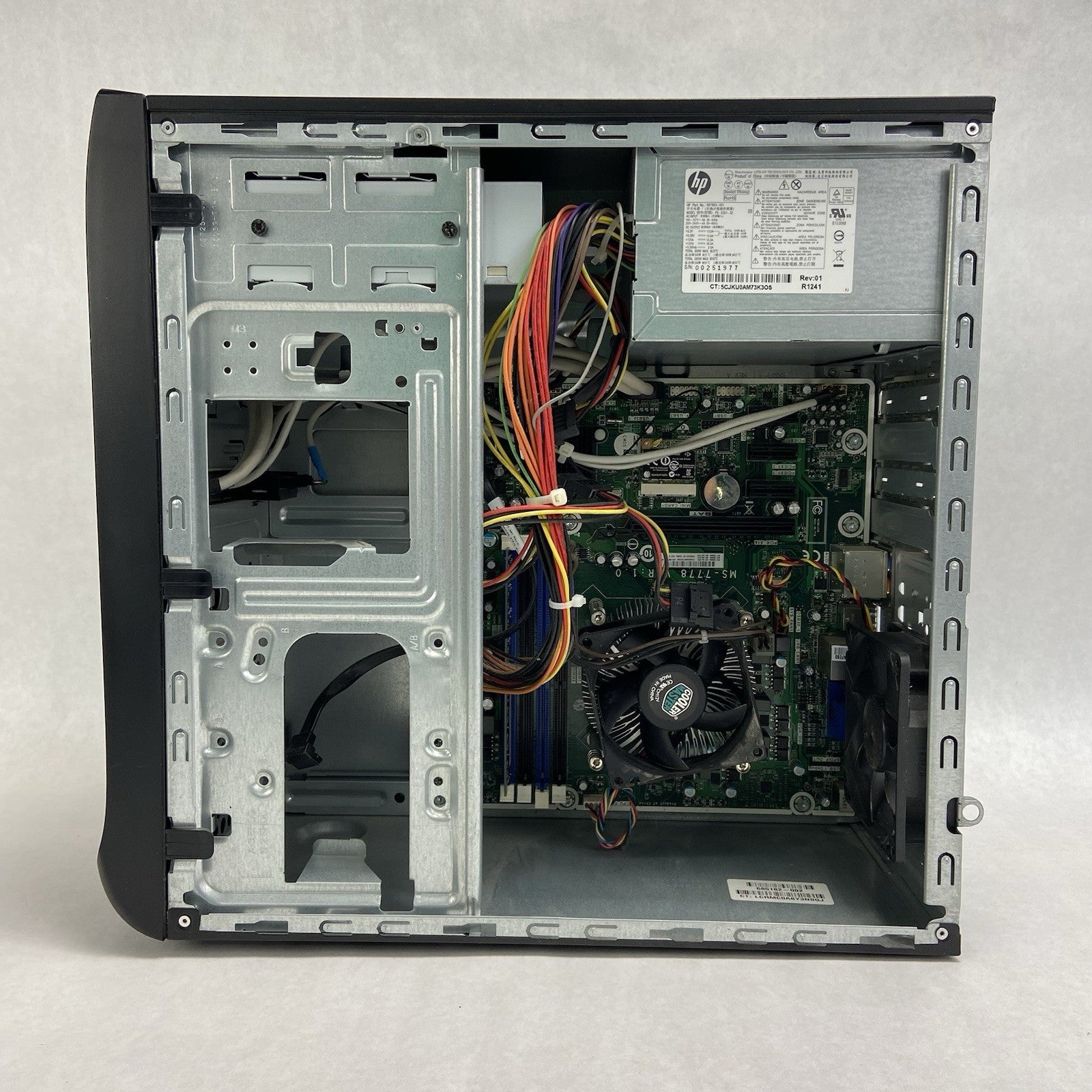 HP Pavilion P6-2330 MT AMD A6-5400K 3.6GHz 4GB RAM No HDD No OS9