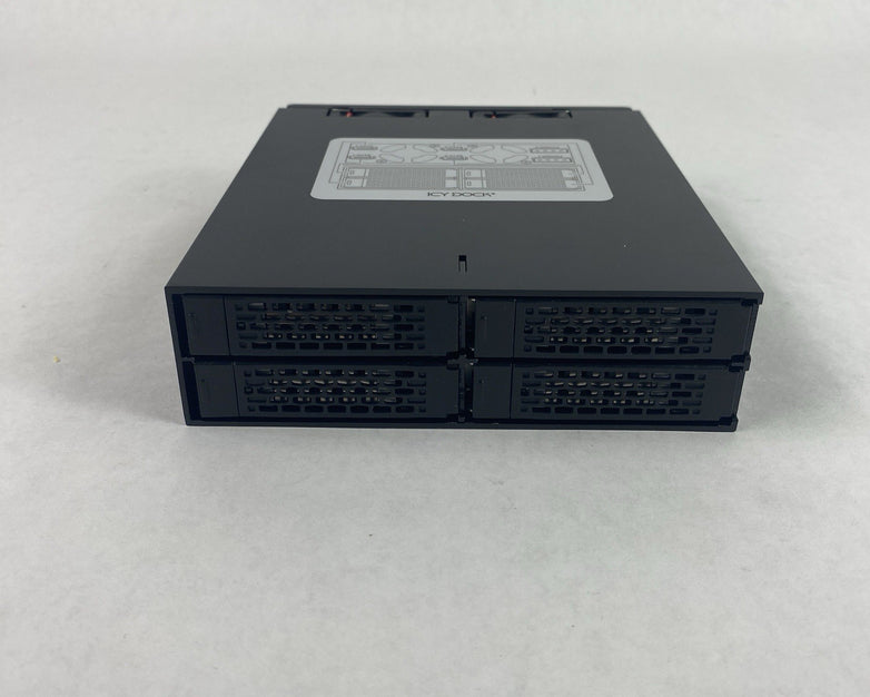 Icy Dock MB994SP-4S 4 2.5 Inch SATA 6Gbps/SAS HDD/SSD Mobile Rack