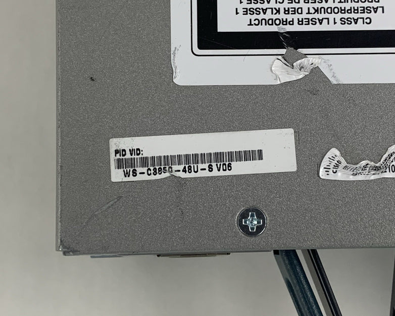 Cisco Catalyst WS-C3850-48U-S V06 48 Port Switch Tested w/C3850-NM-2-10G 2x PSUs
