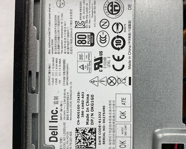 Dell OptiPlex 9010 USFF Intel Core i5-3570s 3.1GHz 8GB RAM No HDD No OS