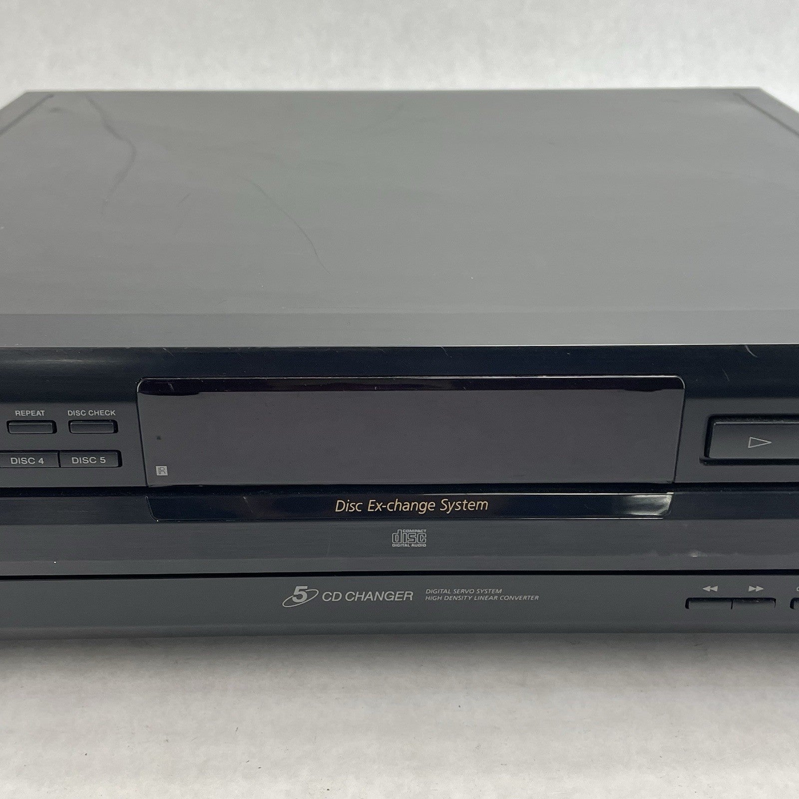 Sony CDP-CE315 5 Disc Changer CD Player Tested Plays No Screen6